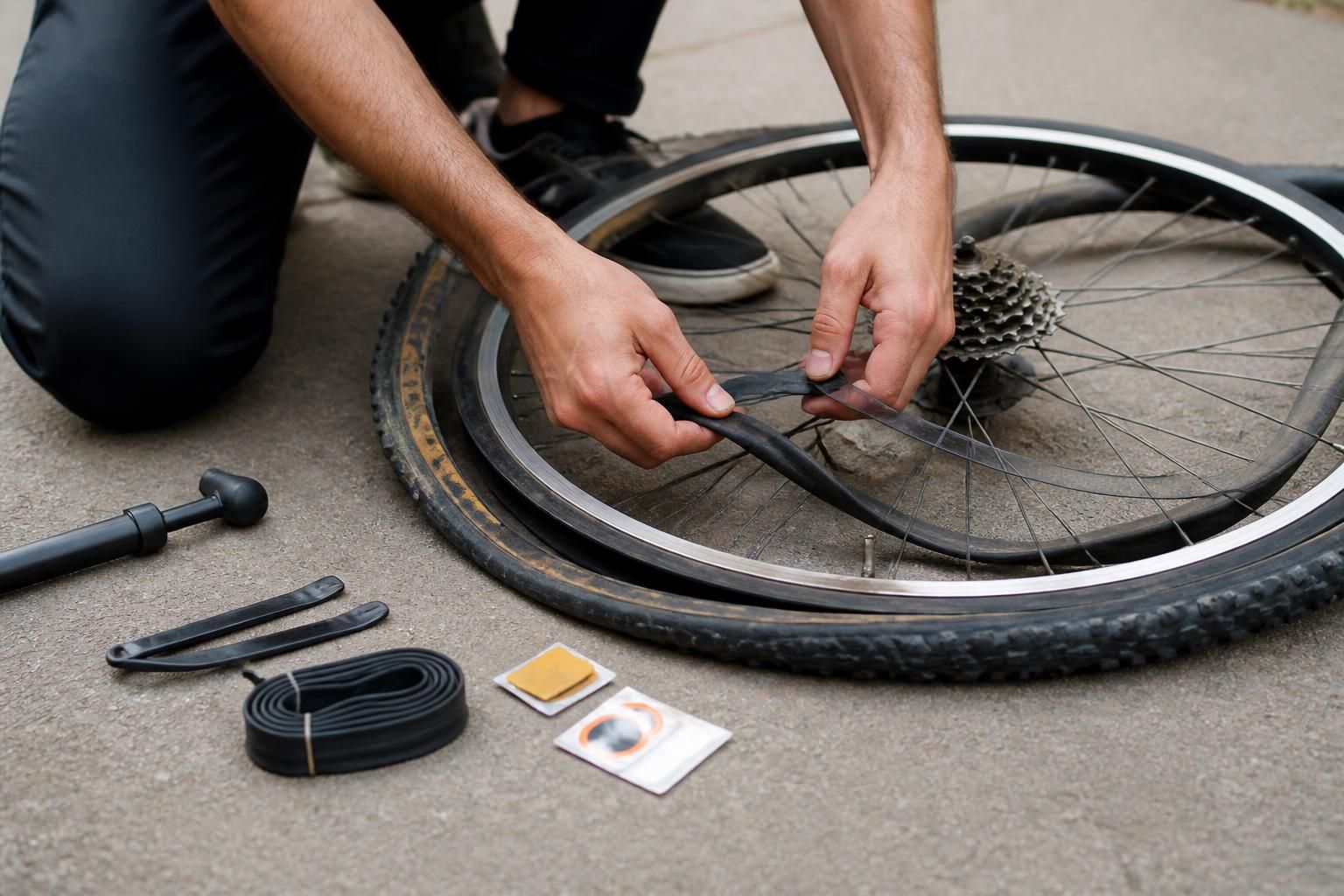 apprenez à réparer une crevaison rapidement et facilement en seulement 5 minutes grâce à notre méthode simple et efficace. guide pratique pour tous les cyclistes.
