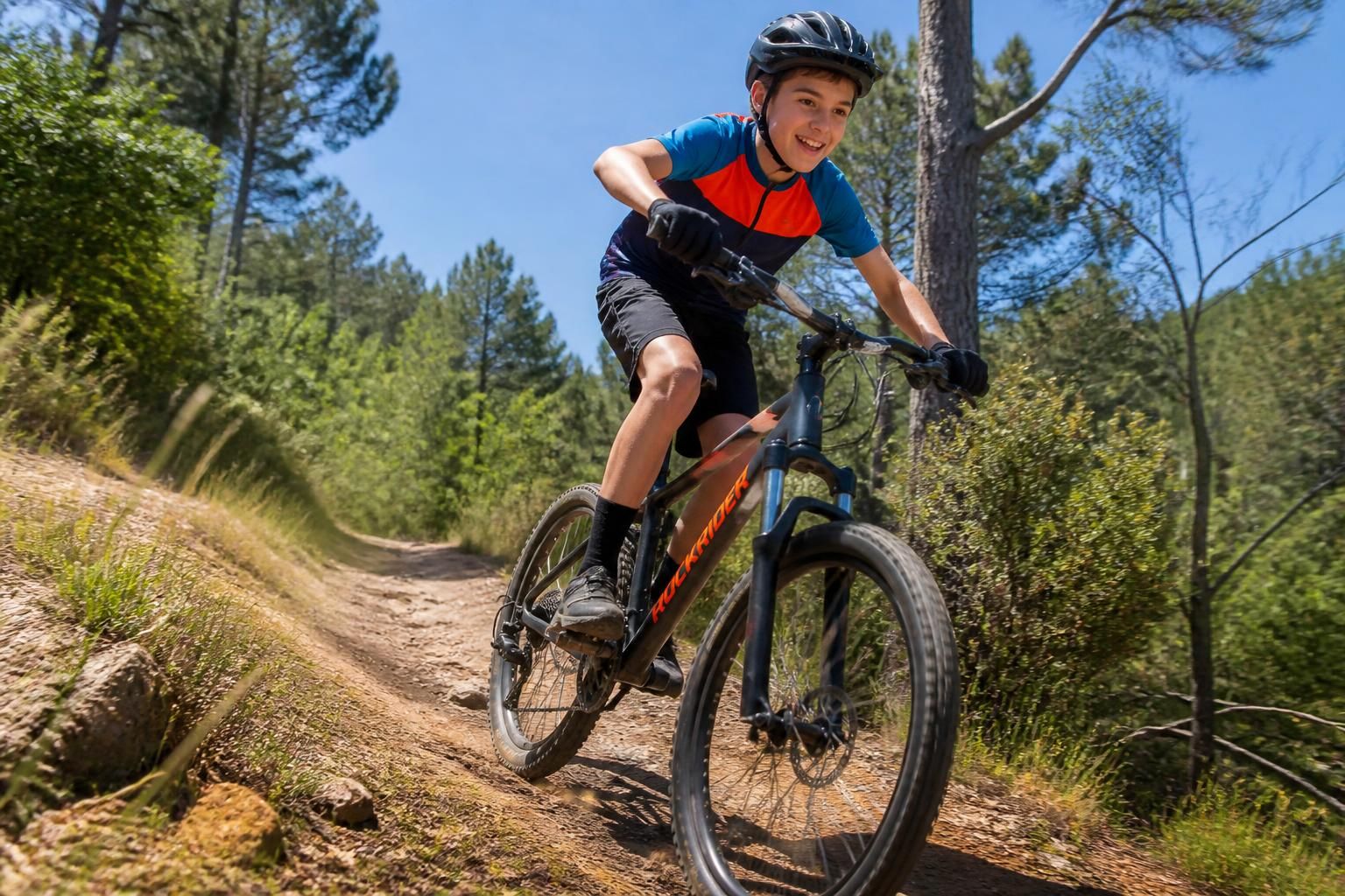 découvrez le rockrider 120, le vélo idéal pour les jeunes vététistes alliant performance et plaisir. parfait pour apprendre et s'amuser en toute sécurité.