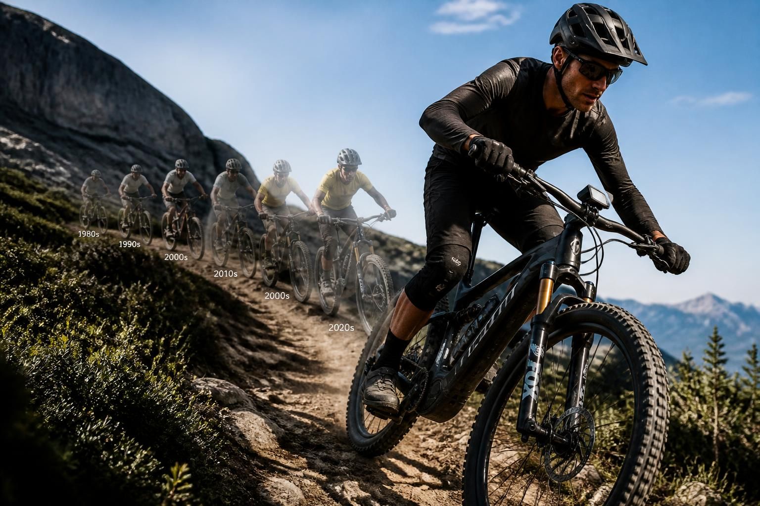 découvrez l'évolution du vtt à travers les innovations technologiques et les nouvelles sensations qu'il offre aux passionnés de vélo tout-terrain.
